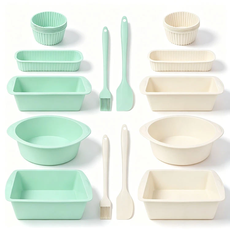 Silikon bakeware sett